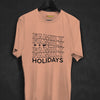 Family Holidays T-shirt