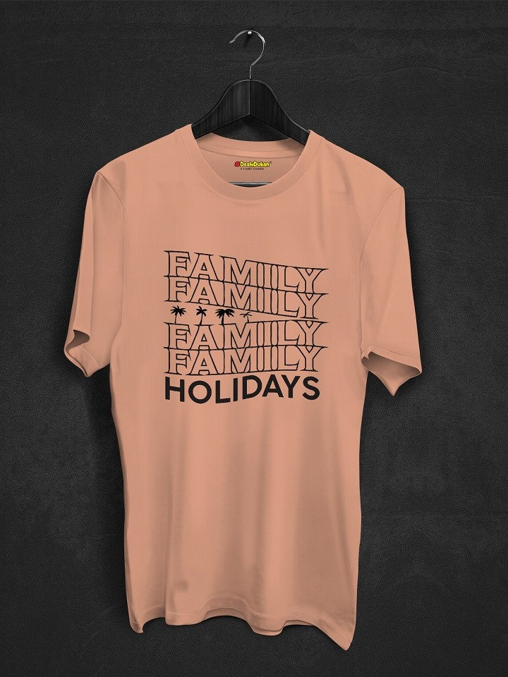 Family Holidays T-shirt