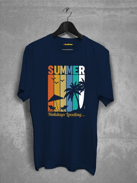 Summer Holidays Loading T-shirt