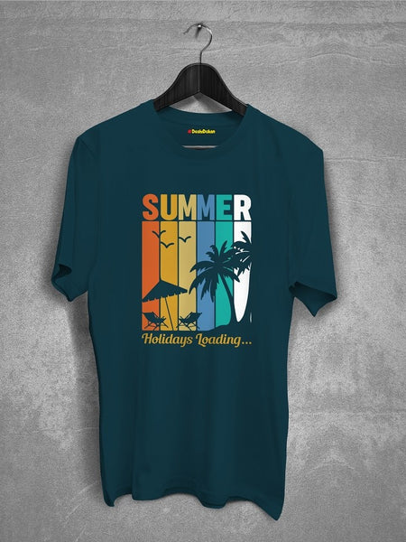 Summer Holidays Loading T-shirt