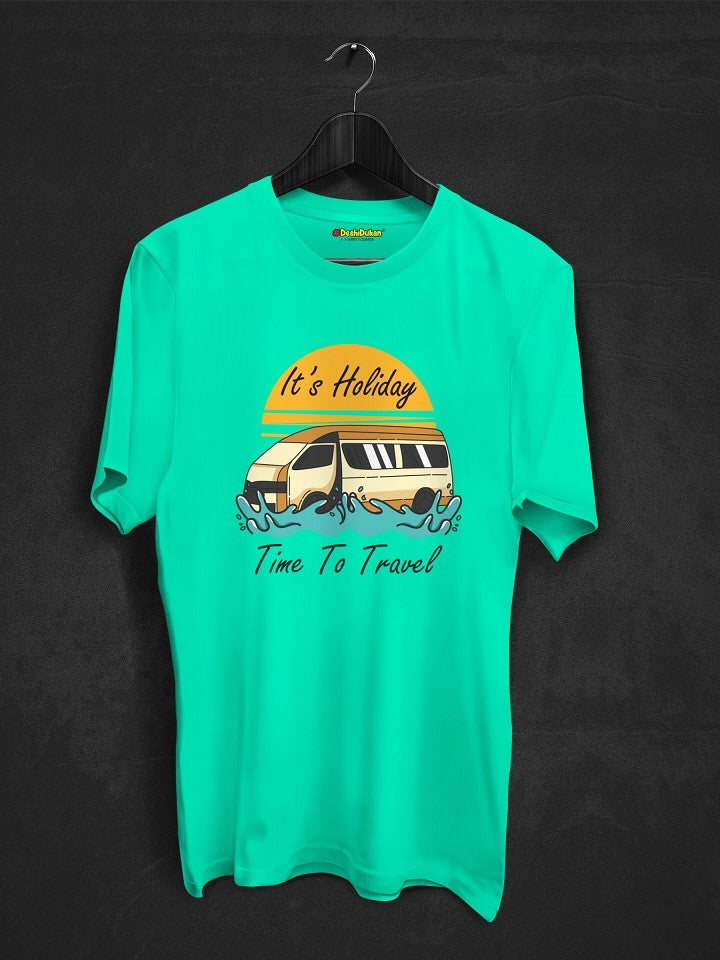 Time To Travel Holidays T-shirt