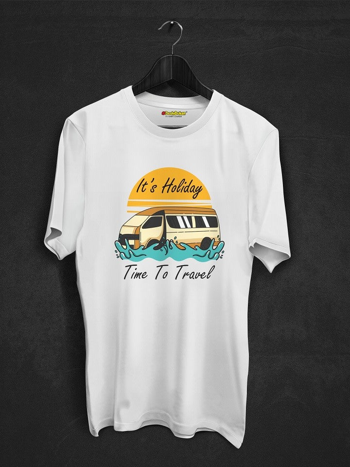 Time To Travel Holidays T-shirt
