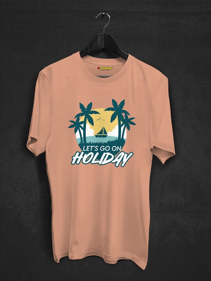Let's Go On Holiday T-shirt