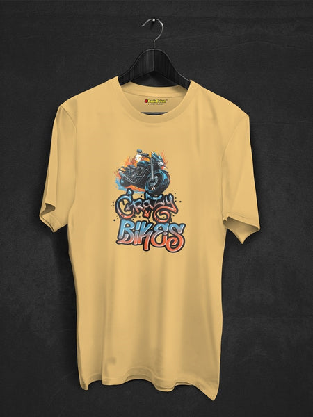 Crazy Bikes graffiti t-shirt