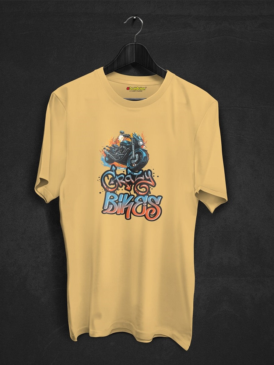 Crazy Bikes graffiti t-shirt