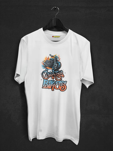 Crazy Bikes graffiti t-shirt
