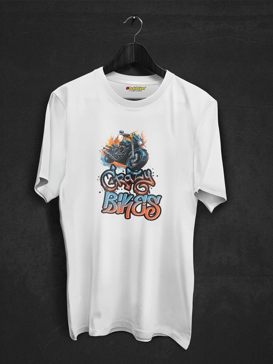 Crazy Bikes graffiti t-shirt