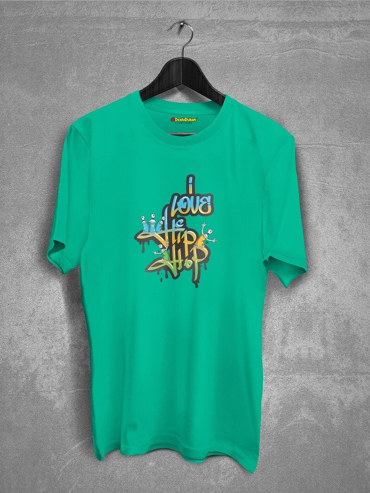 I Love HipHop graffiti t-shirt