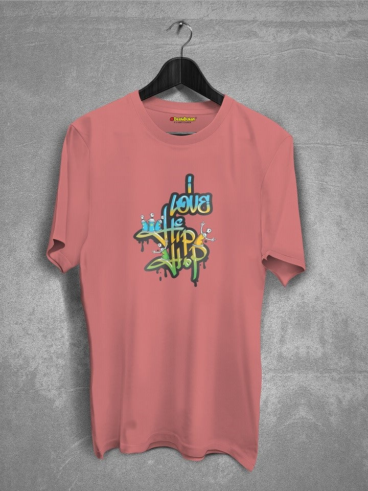 I Love HipHop graffiti t-shirt