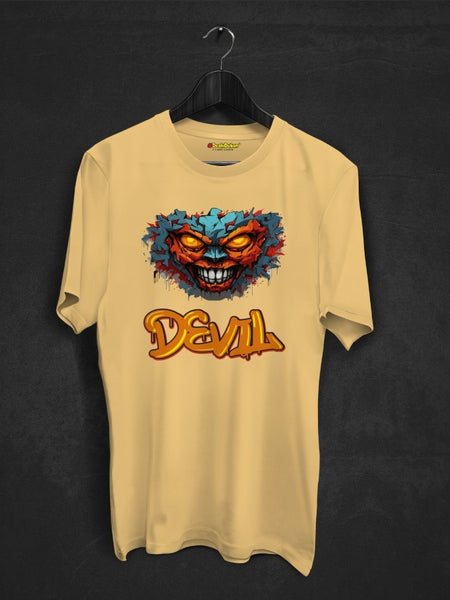 Devil graffiti t-shirt