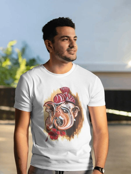 Ganeshji T-Shirt For Ganesh Chaturthi and Visarjan