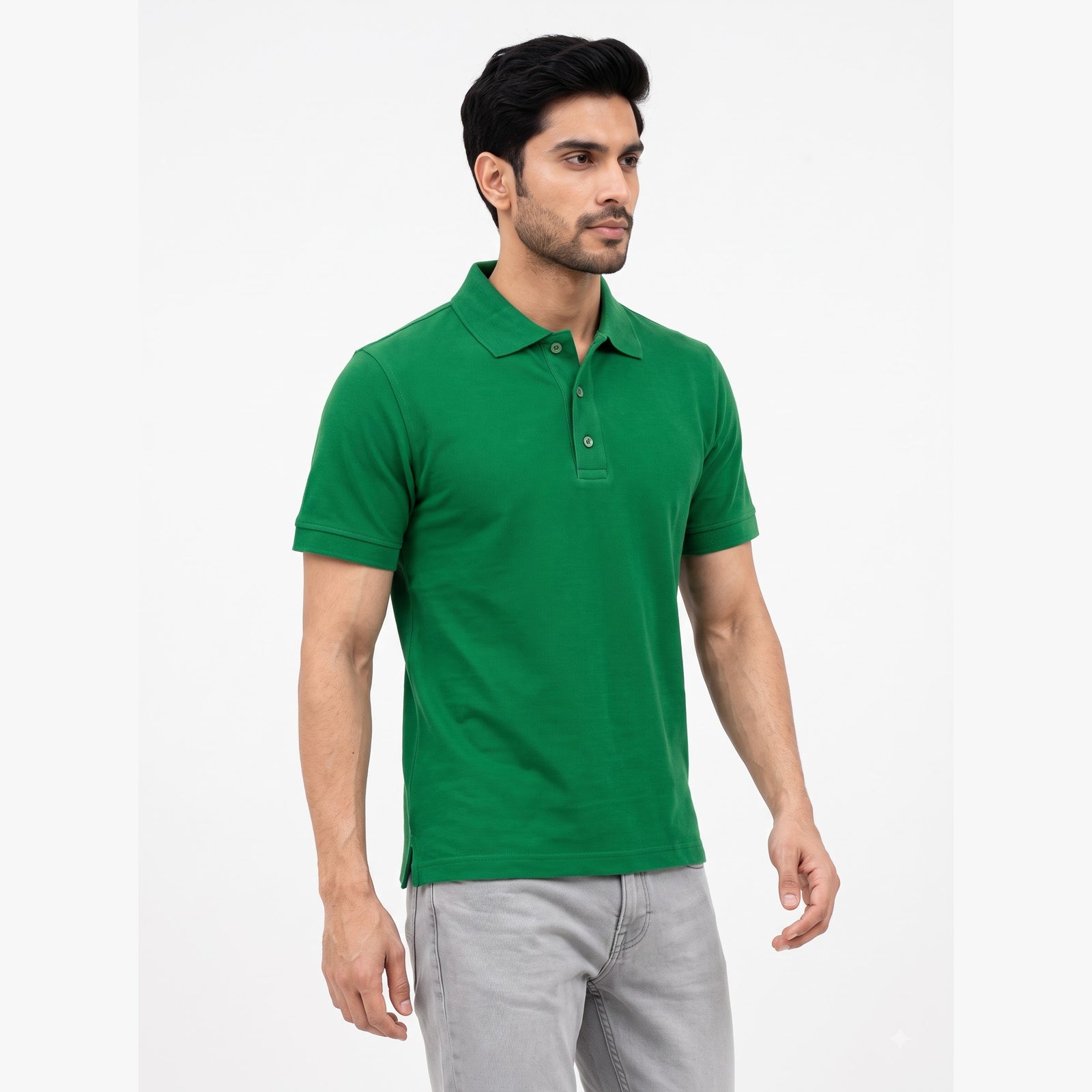 VESTO Premium Polyester Cotton Blend Polo T-Shirt