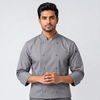 Gray Full Sleeve Chef Coat