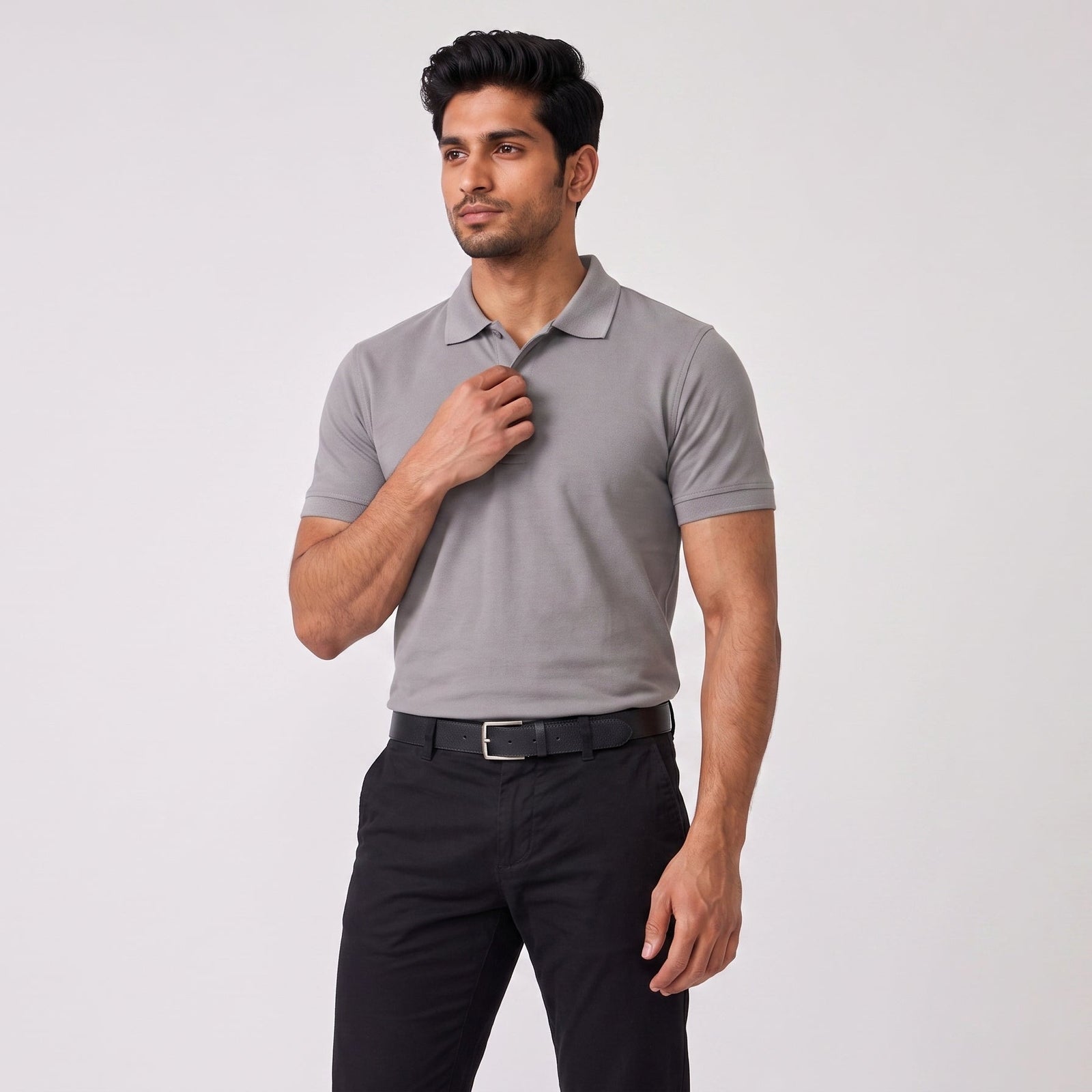 DUSSKY Frugal Premium Cotton Polo T-Shirt