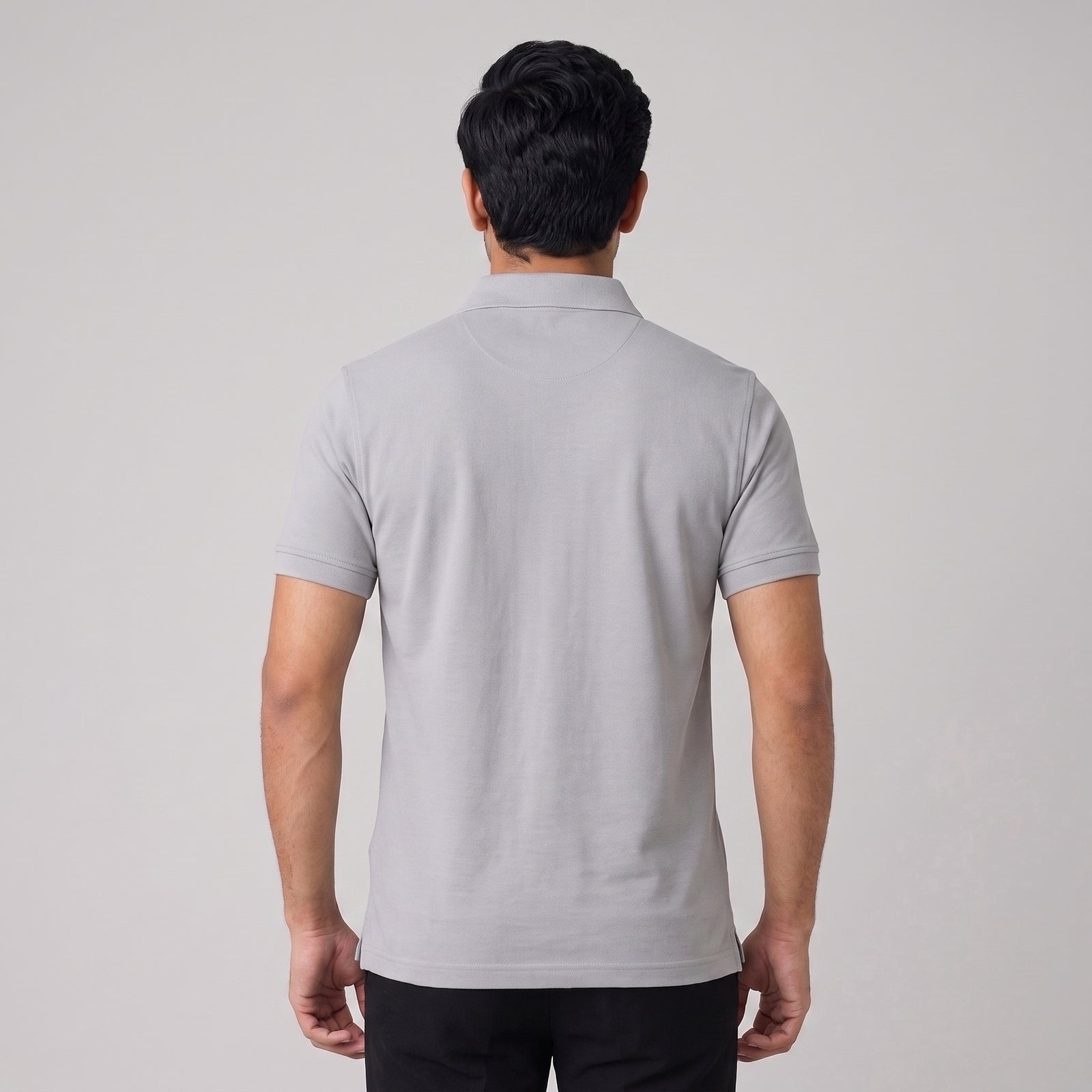 Industrial Back Office Uniform | LOOMBA PRIME Premium Cotton-Polyester Polo T-Shirt