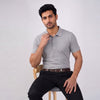 Industrial Back Office Uniform | LOOMBA PRIME Premium Cotton-Polyester Polo T-Shirt