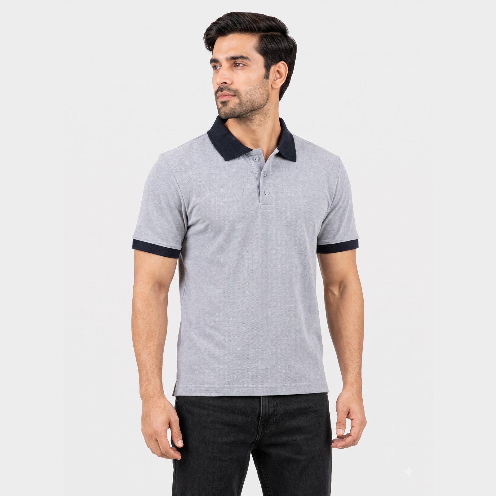 VESTO Premium Polyester Cotton Blend Polo T-Shirt