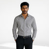 Men’s Gray Formal Corporate Shirt