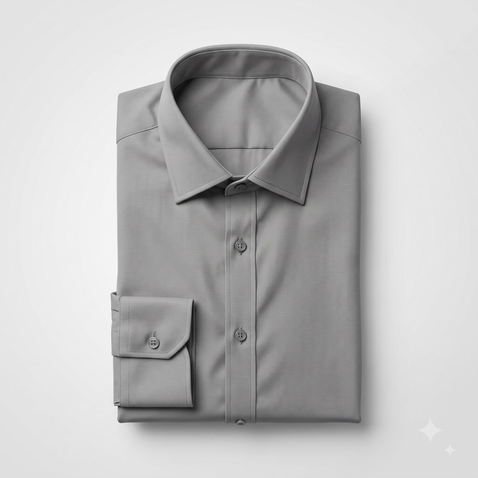 Men’s Gray Formal Corporate Shirt