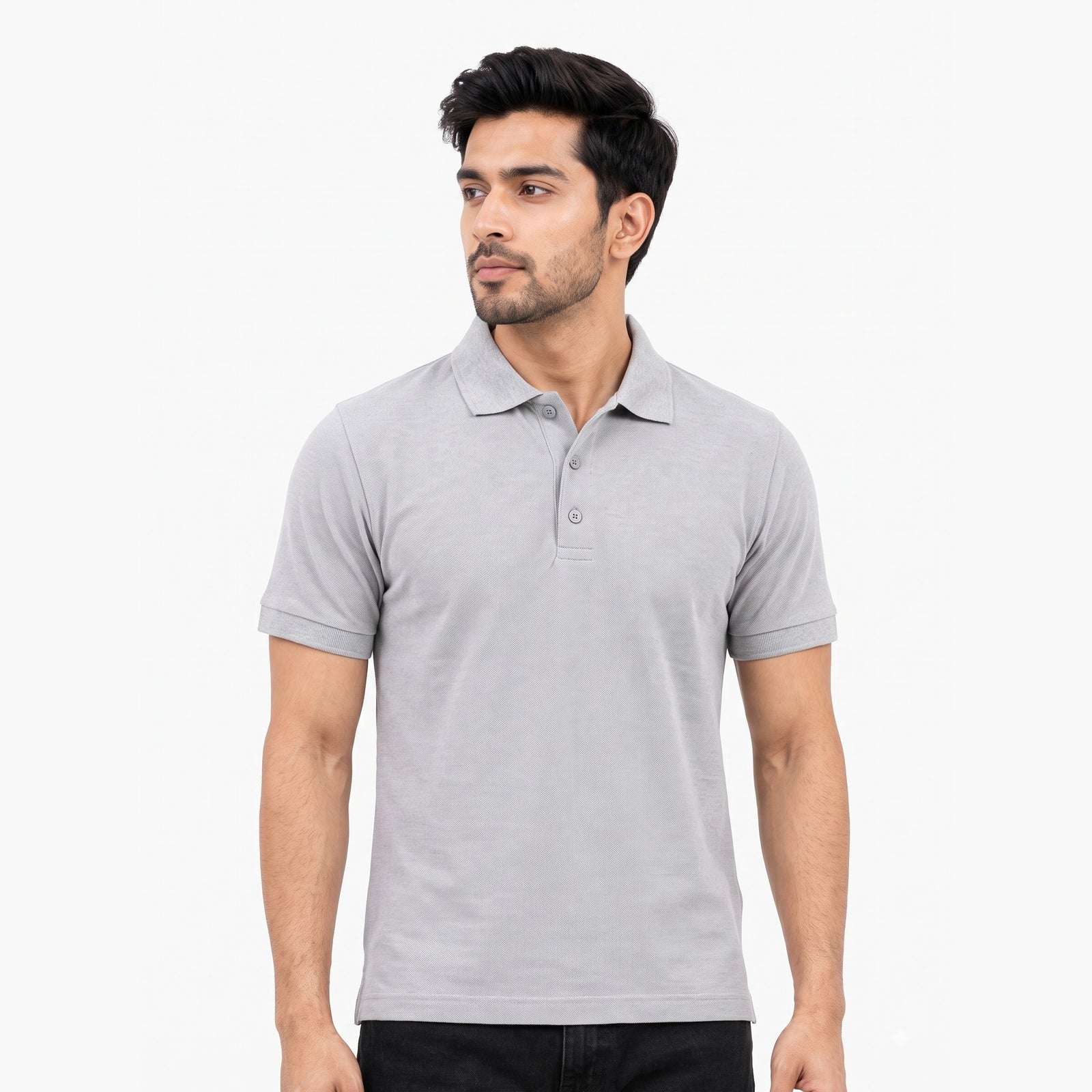 VESTO Premium Polyester Cotton Blend Polo T-Shirt