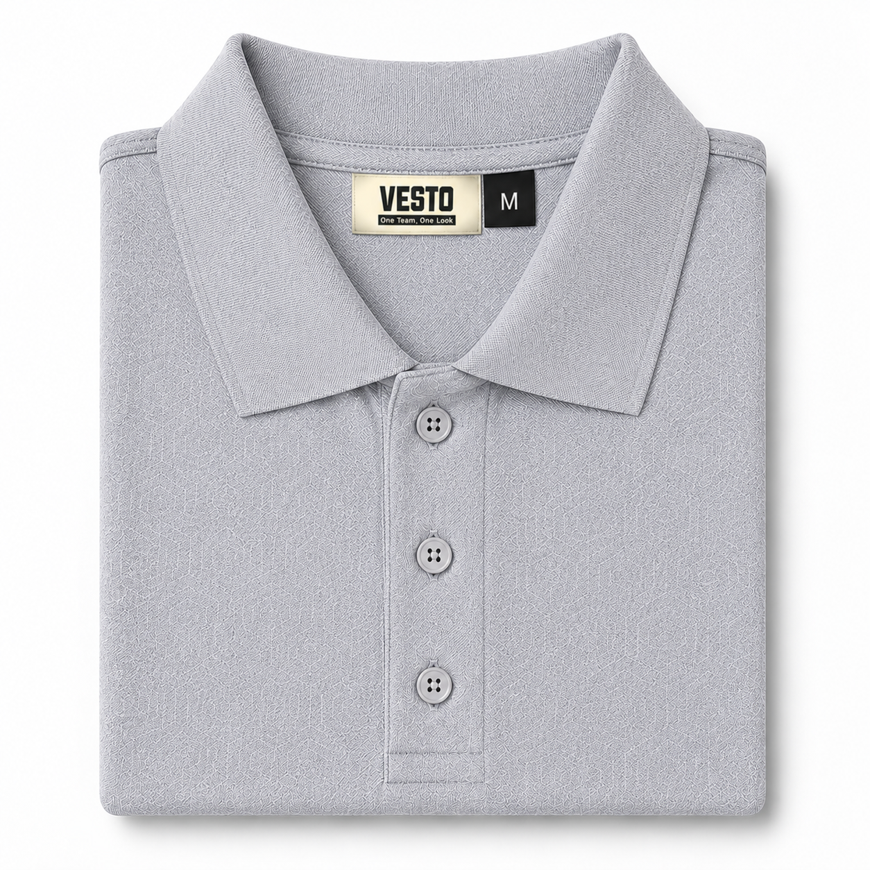 VESTO Premium Polyester Cotton Blend Polo T-Shirt