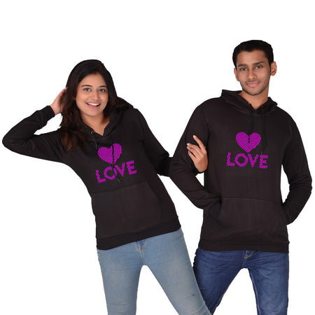 Love with Heart Hoodie