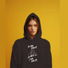 Live free live hard black hoodie