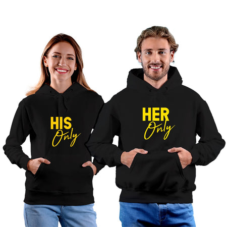His Her Only Matching Hoodie