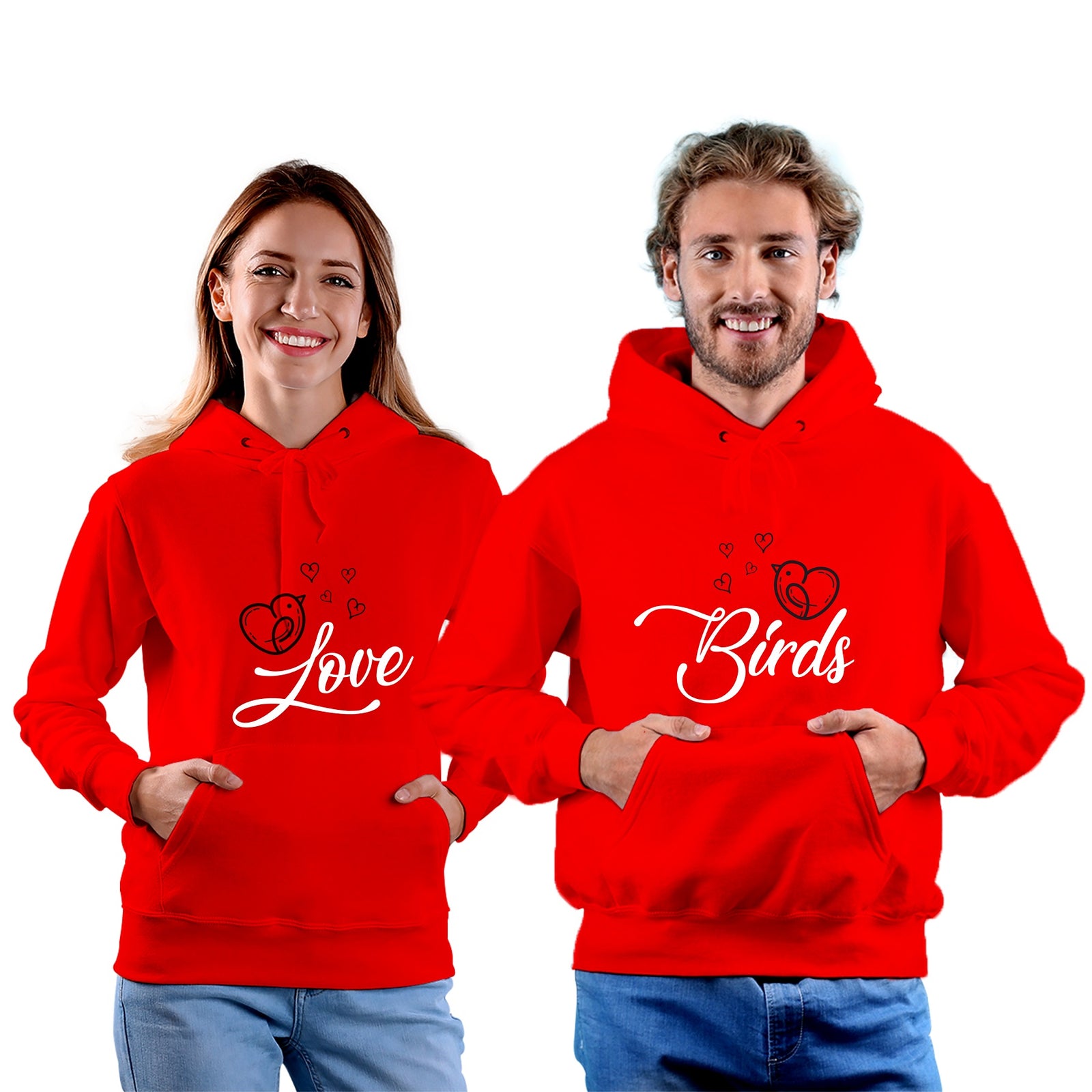Love birds matching Hoodie