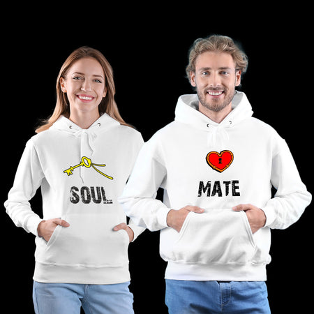 Soul Mate Key couple Hoodie