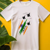 India on moon T-shirt