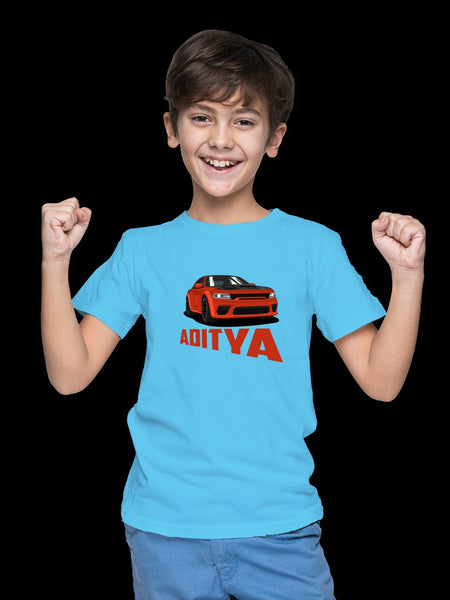 Cars T-shirt with Boy Name