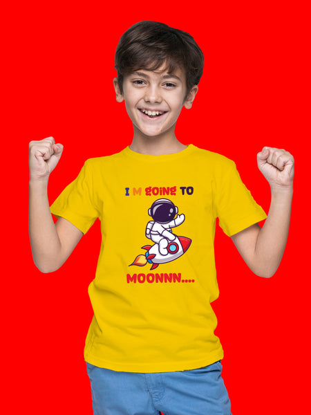 Going to Moon custom t-shirts