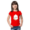 Girls Name on T-shirt with Flowers Around