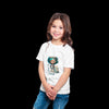 Stylish girl with Daughter's Name on Tshirt