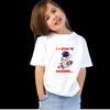 I am going moon - cotton space t-shirt for girls
