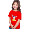 I am on the moon - girls space t-shirt