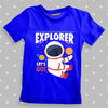 Lets Go Kids Space Cotton  T-shirt