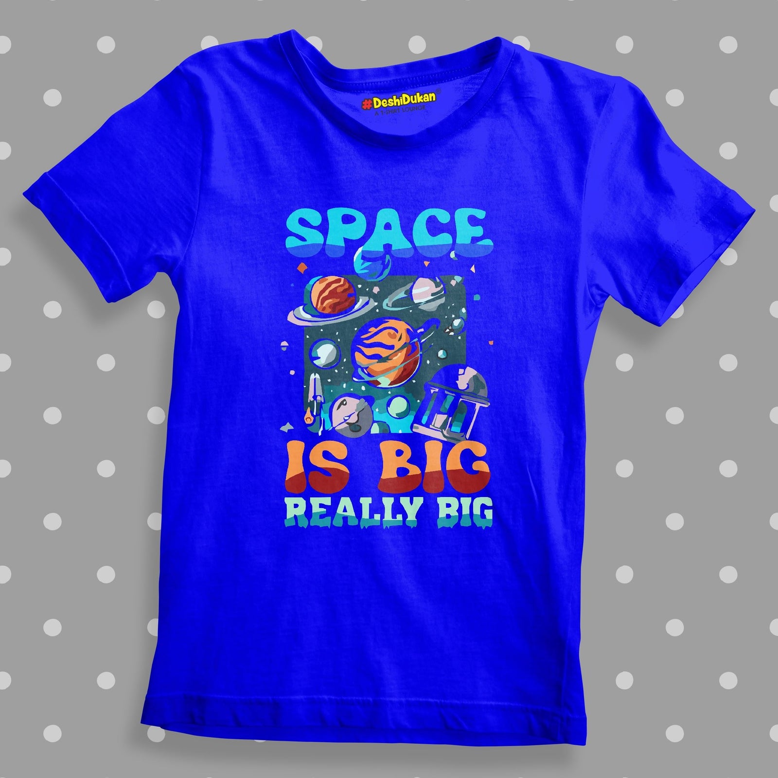 Space Is Big kids T-shirt