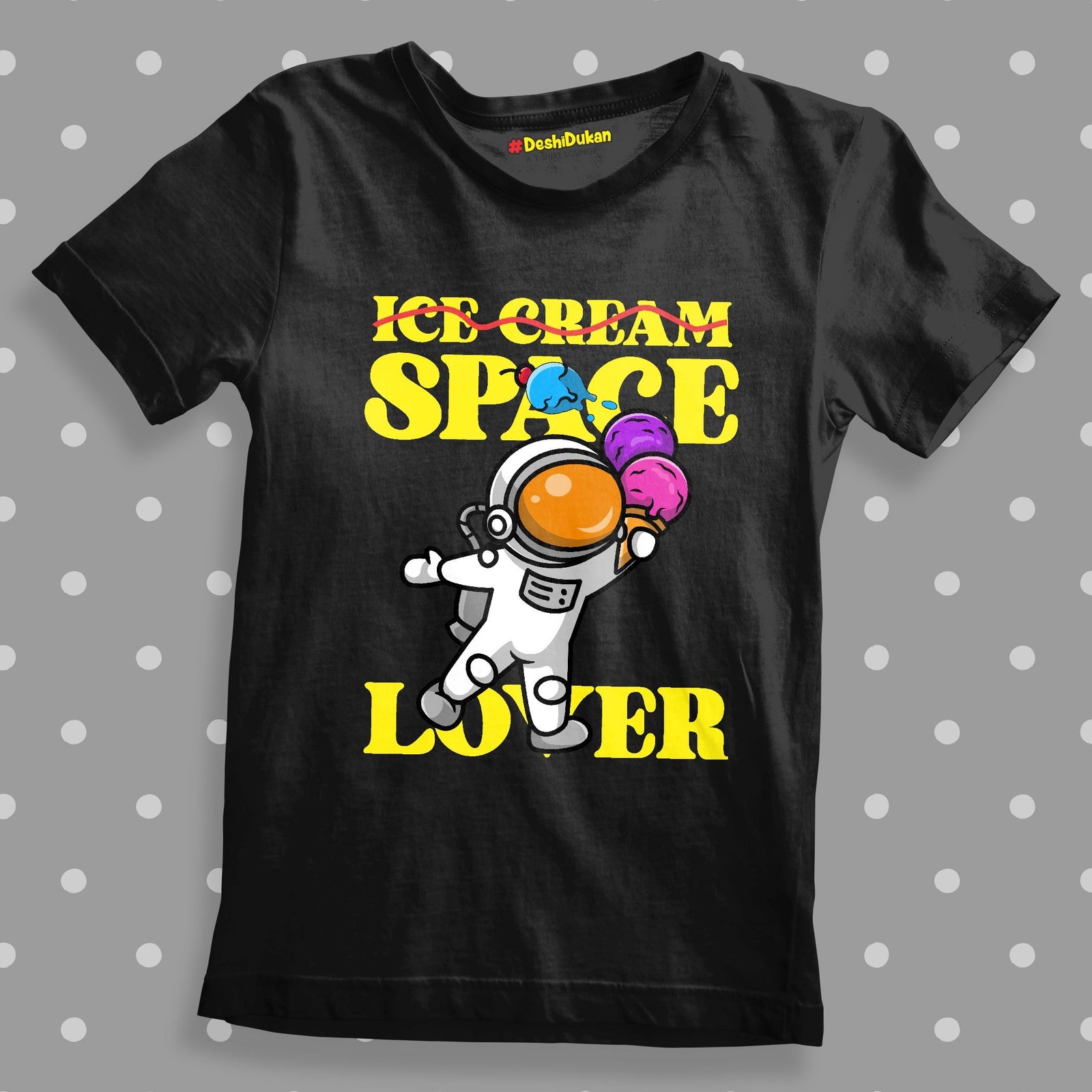 Ice Cream Space Lover T-shirt