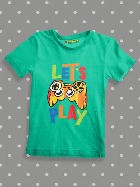 Let's Play Game Kids T-shirt