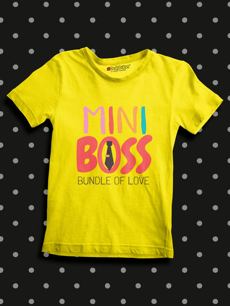 Mini Boss Baby's T-shirt