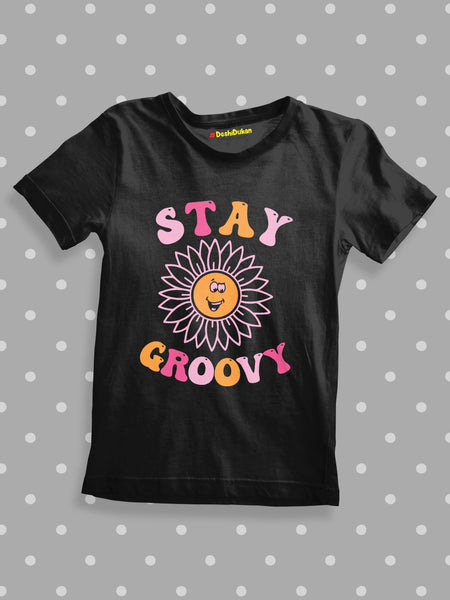 Stay Groovy Kids T-shirt
