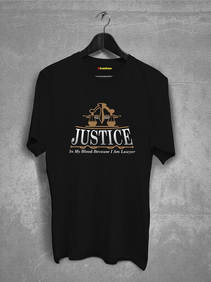 Justice In My Blood  T-shirt