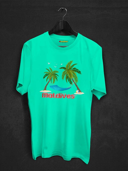 Maldives Beach View T-shirt