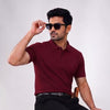 LOOMBA FRUGAL Premium Cotton-Blend Polo T-Shirt