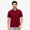 VESTO Premium Polyester Cotton Blend Polo T-Shirt