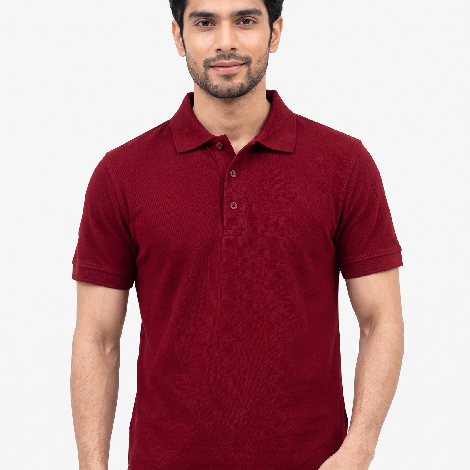 VESTO Premium Polyester Cotton Blend Polo T-Shirt