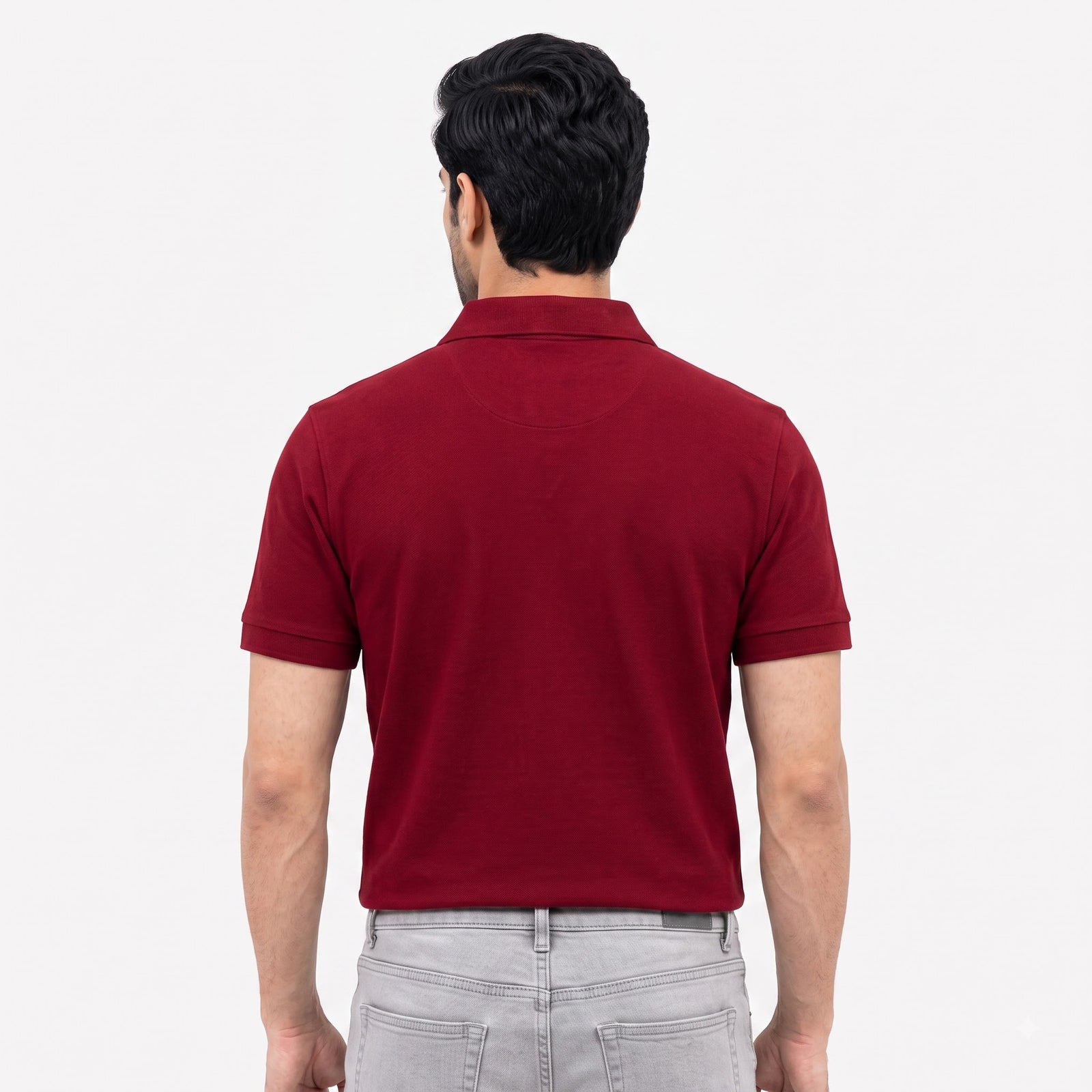 VESTO Premium Polyester Cotton Blend Polo T-Shirt