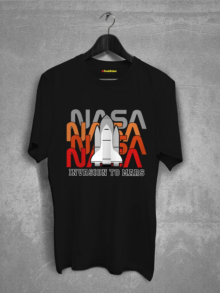 Nasa Invasion To Mars T-shirt